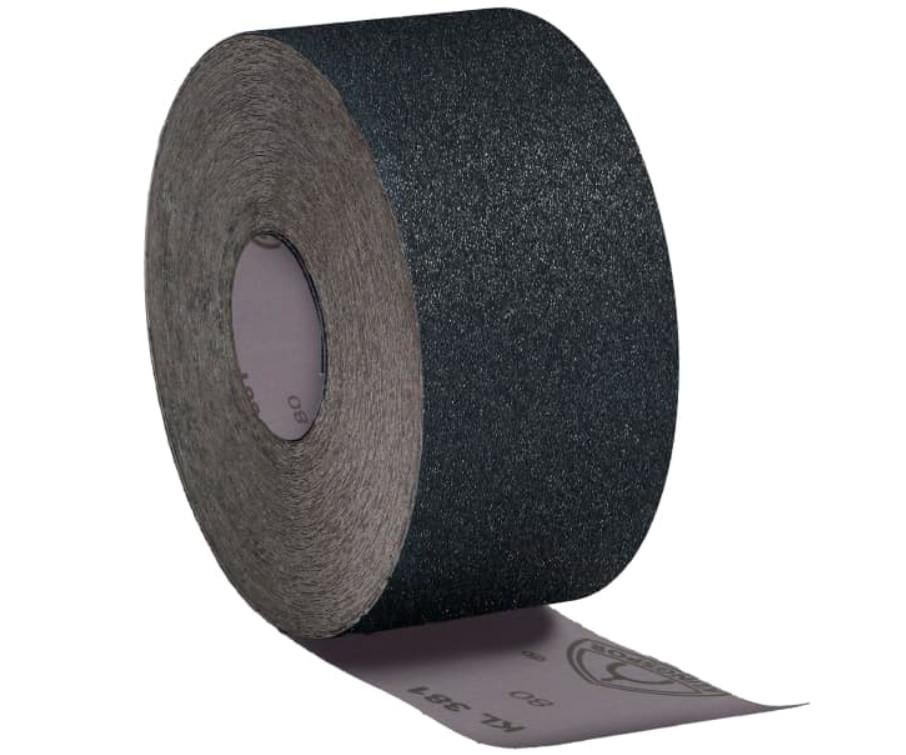 Рулон шлифовальной бумаги KL381J Klingspor 200 мм 1 м P80 (21174)