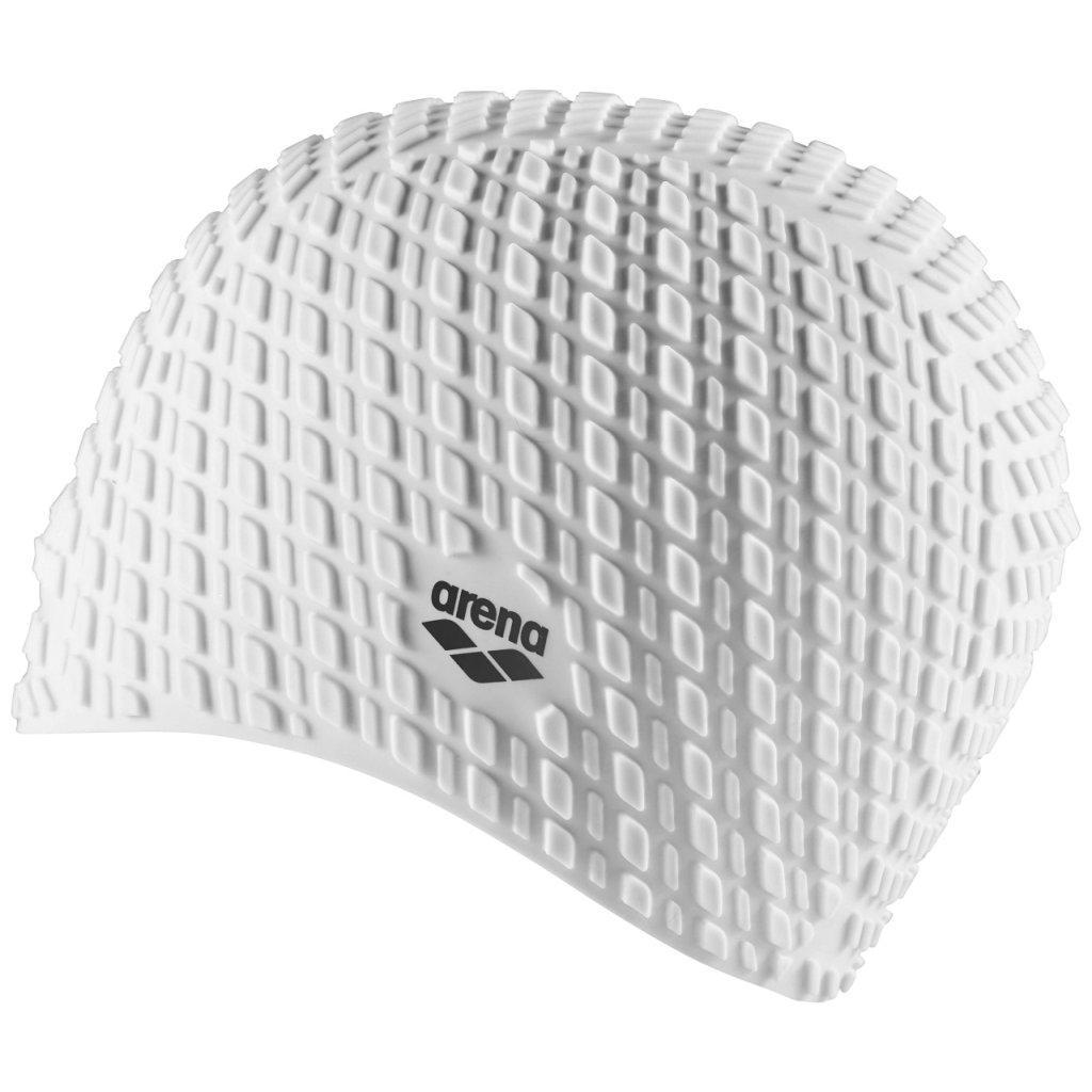 Шапочка для плавания Arena BONNET SILICONE CAP OSFM Белый (001914-201)