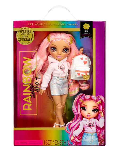 Лялька Rainbow High Junior High КІА ХАРТ з аксесуарами (MTT-171482)