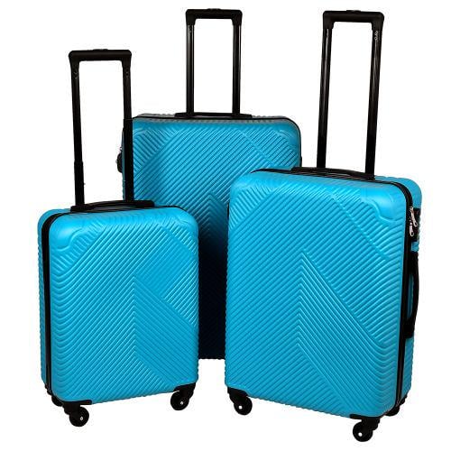 Чемодан пластик 20/24/28'' 3 шт. (LU000766)