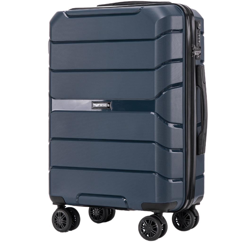 Валіза поліпропіленова Wings PP06 мала Темно-синій (Wp00508)