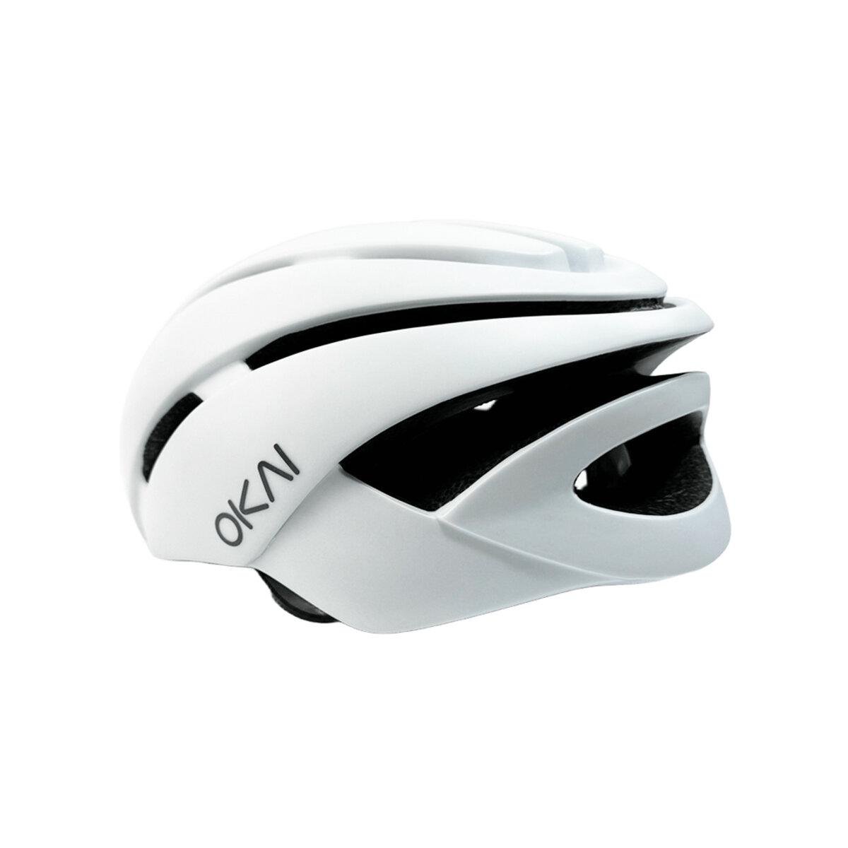 Спортивний шолом захисний OKAI L 56-62 см 260 г White (OKAIRH-LW)