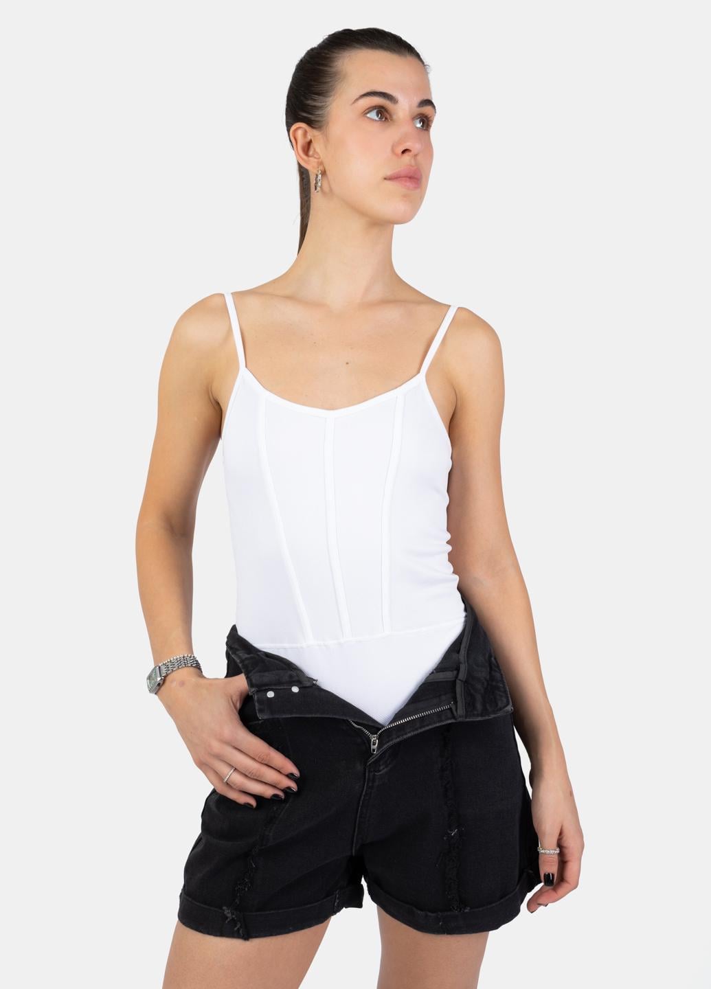 Боди женское Power 7013 345957 S-M Белый