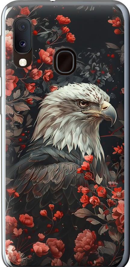 Чехол на Samsung Galaxy A20e A202F Цветочный страж (6102u-1709-42517) Чехол на Samsung Galaxy A20e A202F Цветочный страж (6102u-1709-42517)