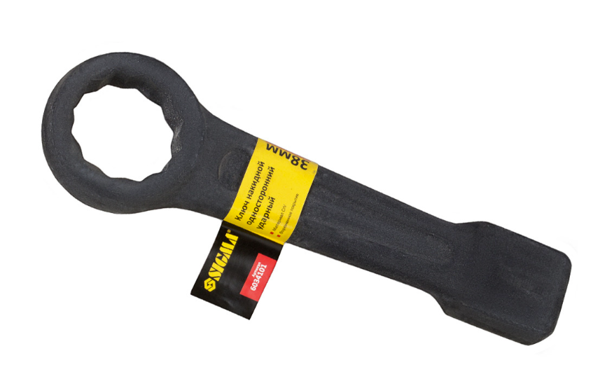 Ключ накидний Sigma односторонній ударний 38 мм CrV (6034101)