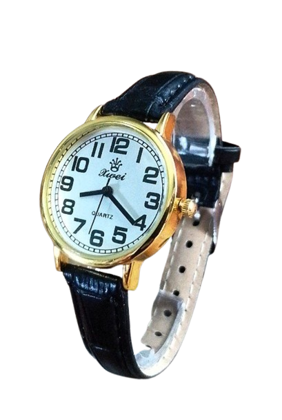 Часы женские Xwei d-28 на ремешке Gold/White/Black (3532)