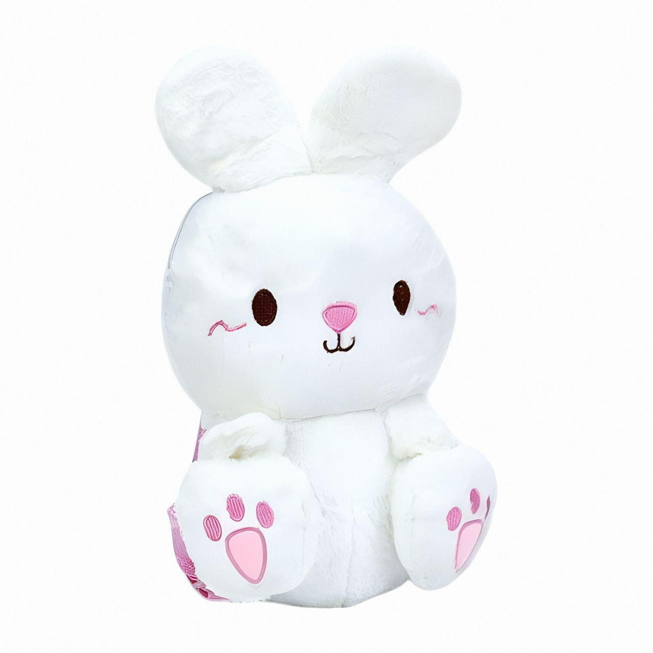 Рюкзак 9860 25x18x12 см в виде зайца Белый - фото 1 Рюкзак 9860 25x18x12 см в виде зайца Белый - фото 1