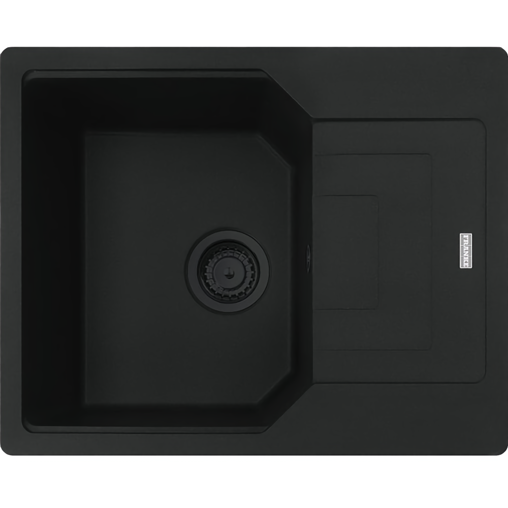 Мойка кухонная Franke гранит 114.0699.235 620x500 мм прямоугольная Черный (224352)