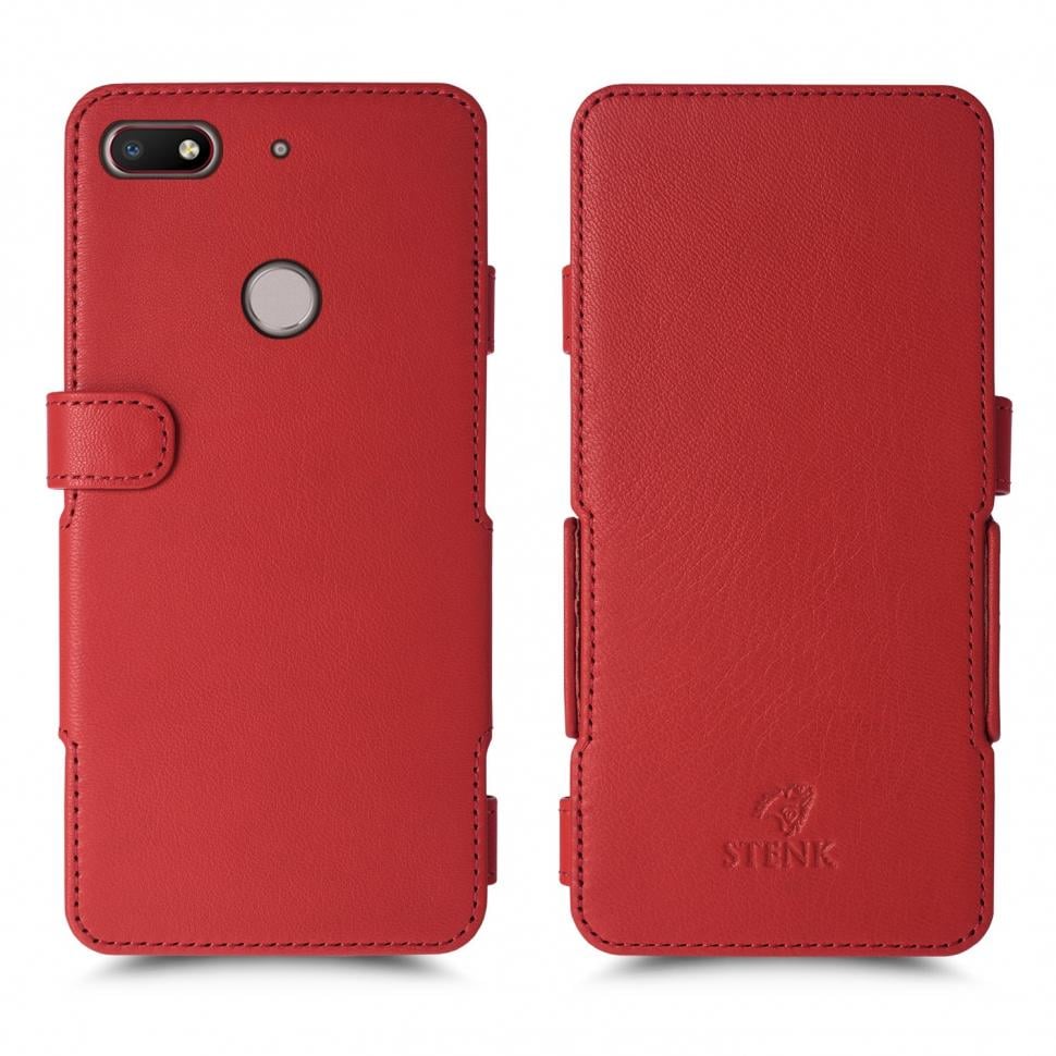 Чехол книжка Stenk Prime для ZTE Nubia V18 Красный (62730)