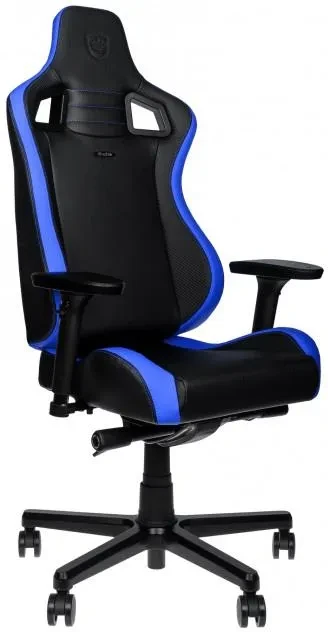 Комп'ютерне крісло геймерське Noblechairs EPIC Compact Black/Carbon/Blue (GAGC240)