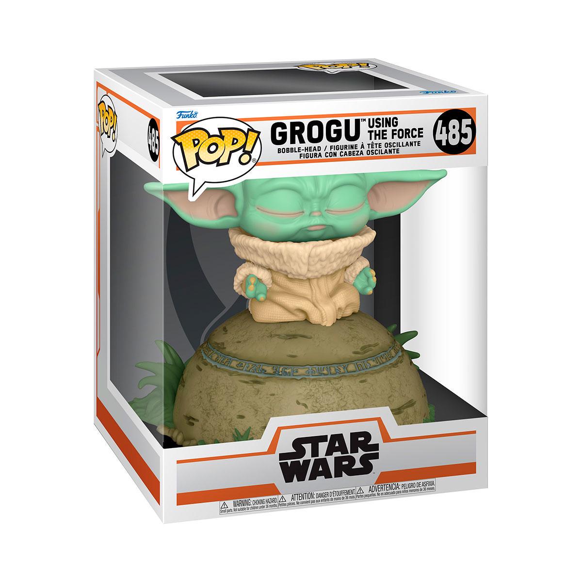 Фигурка Funko Pop Grogu using the Force 15 см (SW M GUF 485) - фото 2