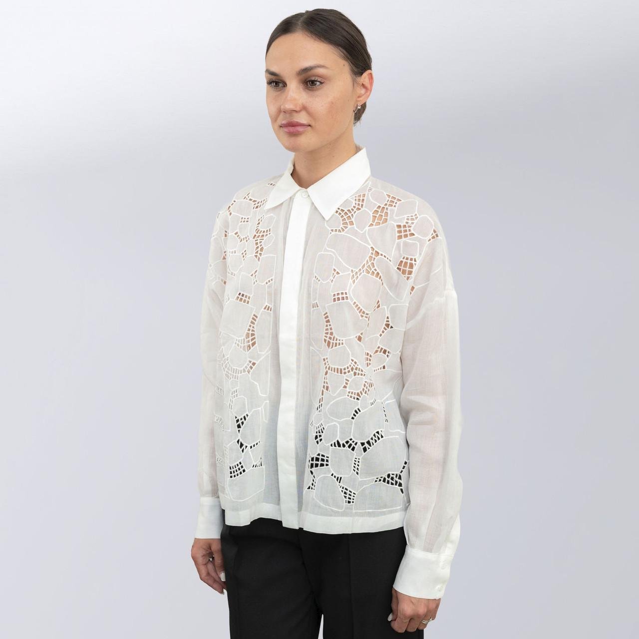 Блуза жіноча повсякденна Max Mara M Білий (2589902335)