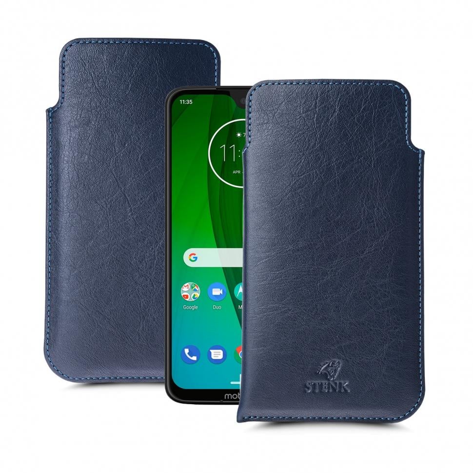 Футляр Stenk Elegance для Motorola Moto G7 Plus Синий (63320) Футляр Stenk Elegance для Motorola Moto G7 Plus Синий (63320)