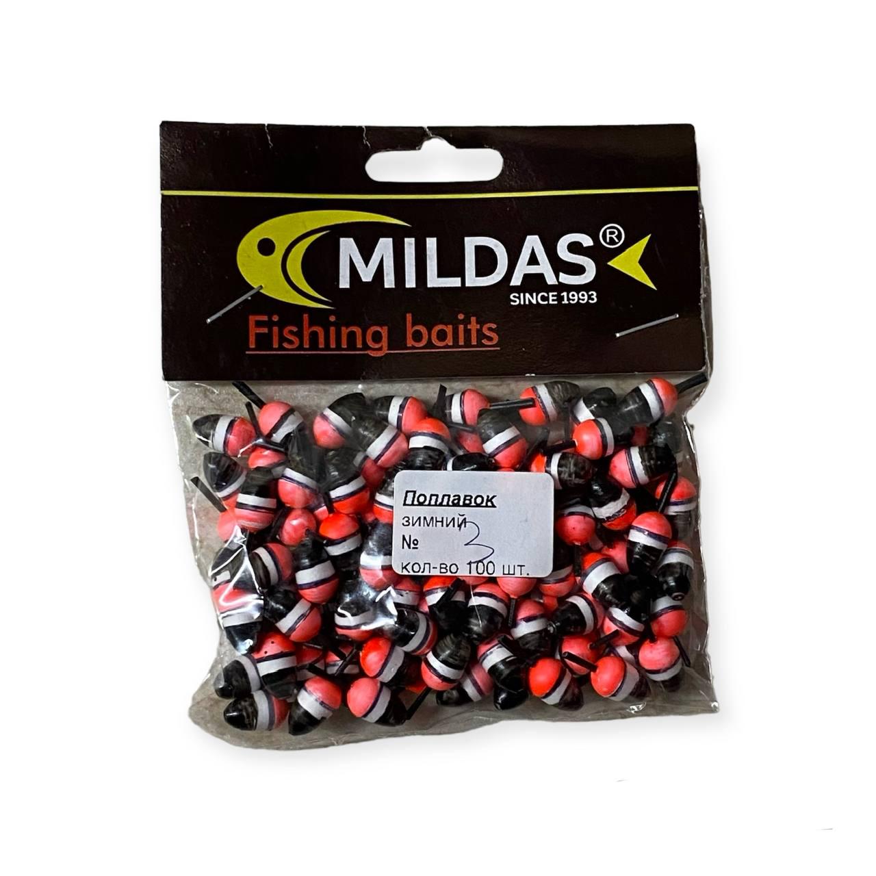 Поплавець зимовий Mildas №3 (848)