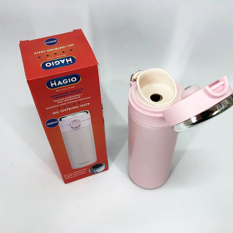 Термос Magio MG-1047P SMART вакуумний 400 мл Pink (23252105) - фото 9