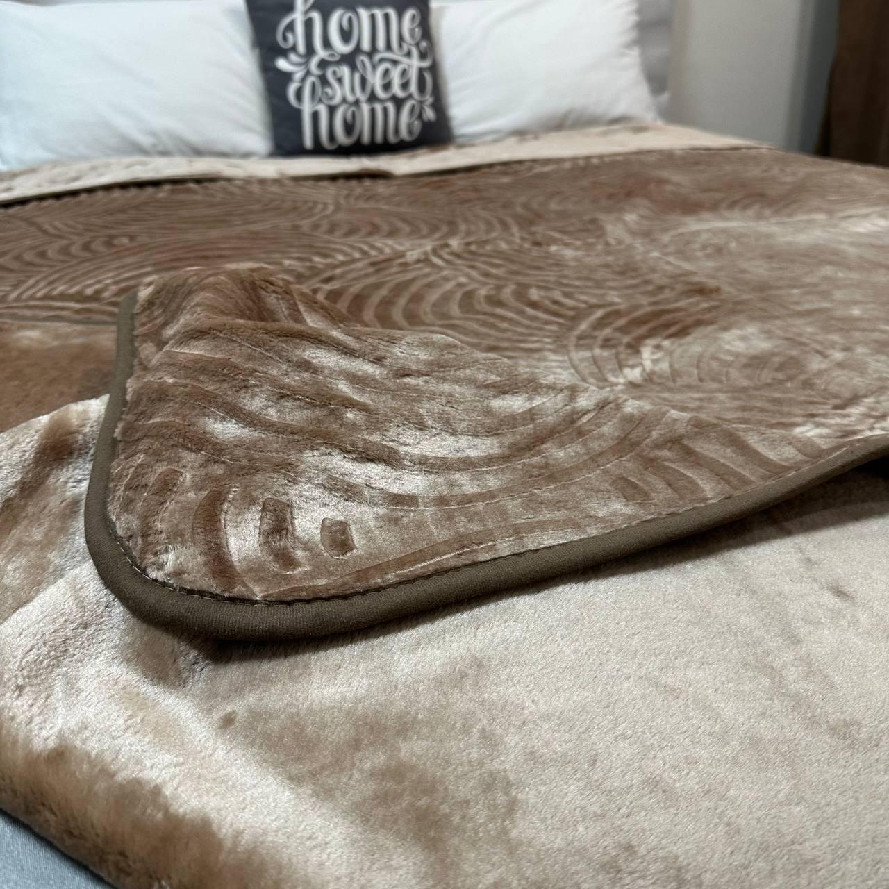 Покривало на ліжко акрилове 200x230 см Кавовий (P-акрил-16) - фото 8