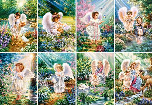 Пазлы Сияющие ангелы 120 элементов (44591)