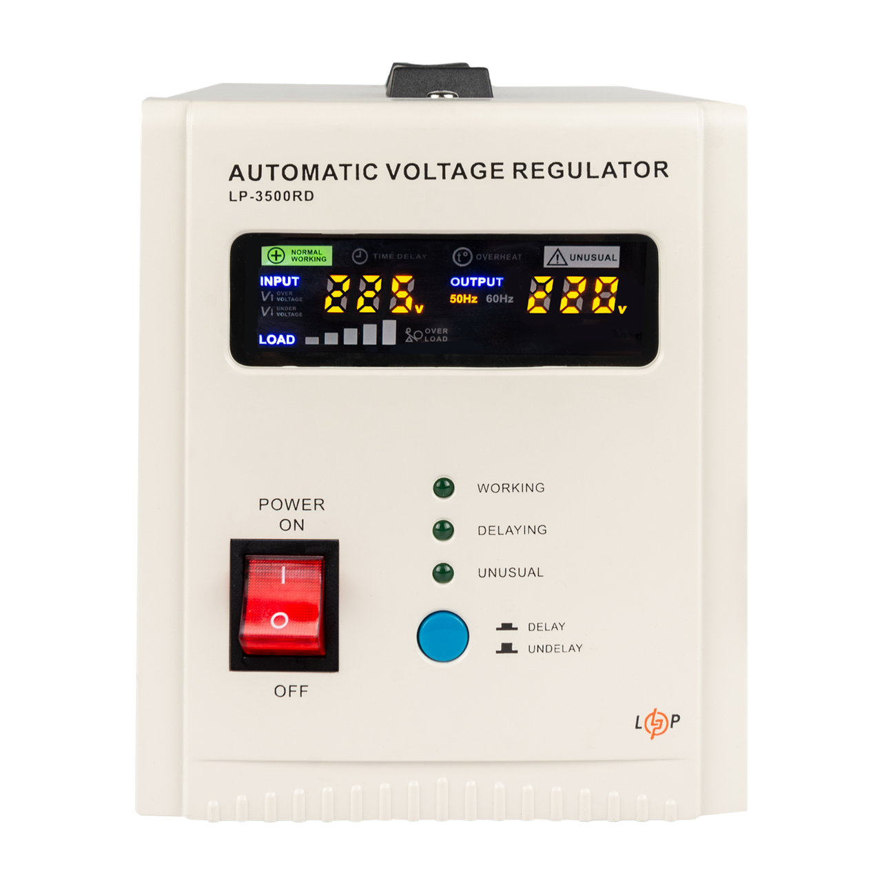 Стабілізатор напруги LP-3500RD 2100Вт/7 ступ - фото 1