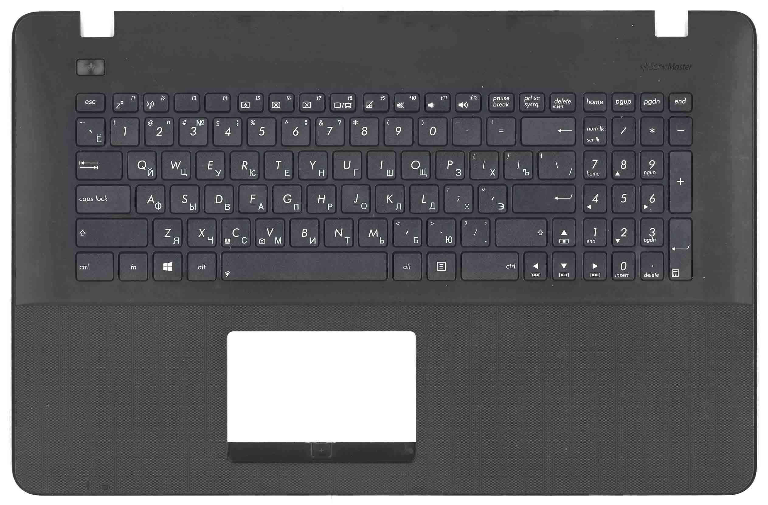 Клавиатура для ноутбука Asus X751 Black