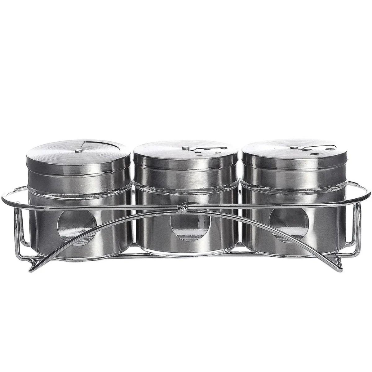 Ємності для спецій A-PLUS 4 предмета (1713) - фото 2 Ємності для спецій A-PLUS 4 предмета (1713) - фото 2