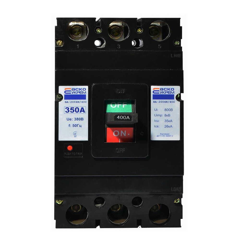 Автоматический выключатель АСКО-УКРЕМ ВА-2004N/400 3р 350А (A0010040073)