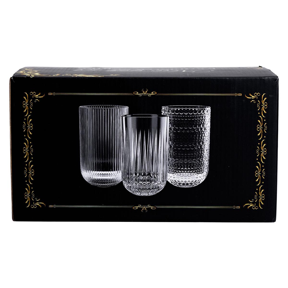 Набо склянок із товстого скла для холодних напоїв 500 мл 6 шт. (5983) - фото 9 Набо склянок із товстого скла для холодних напоїв 500 мл 6 шт. (5983) - фото 9