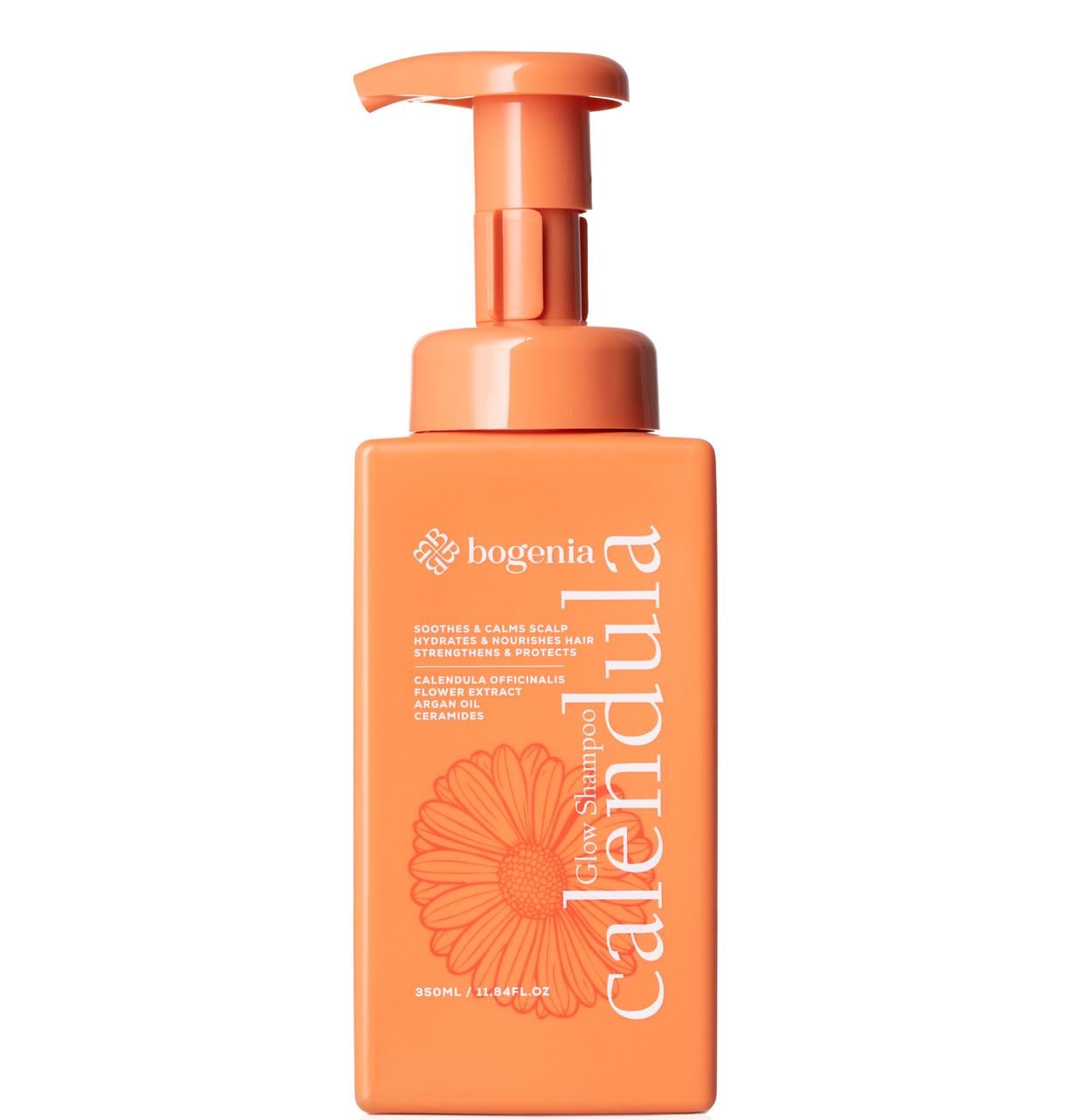 Шампунь для волос Bogenia Calendula Glow пенный профессиональный 350 мл