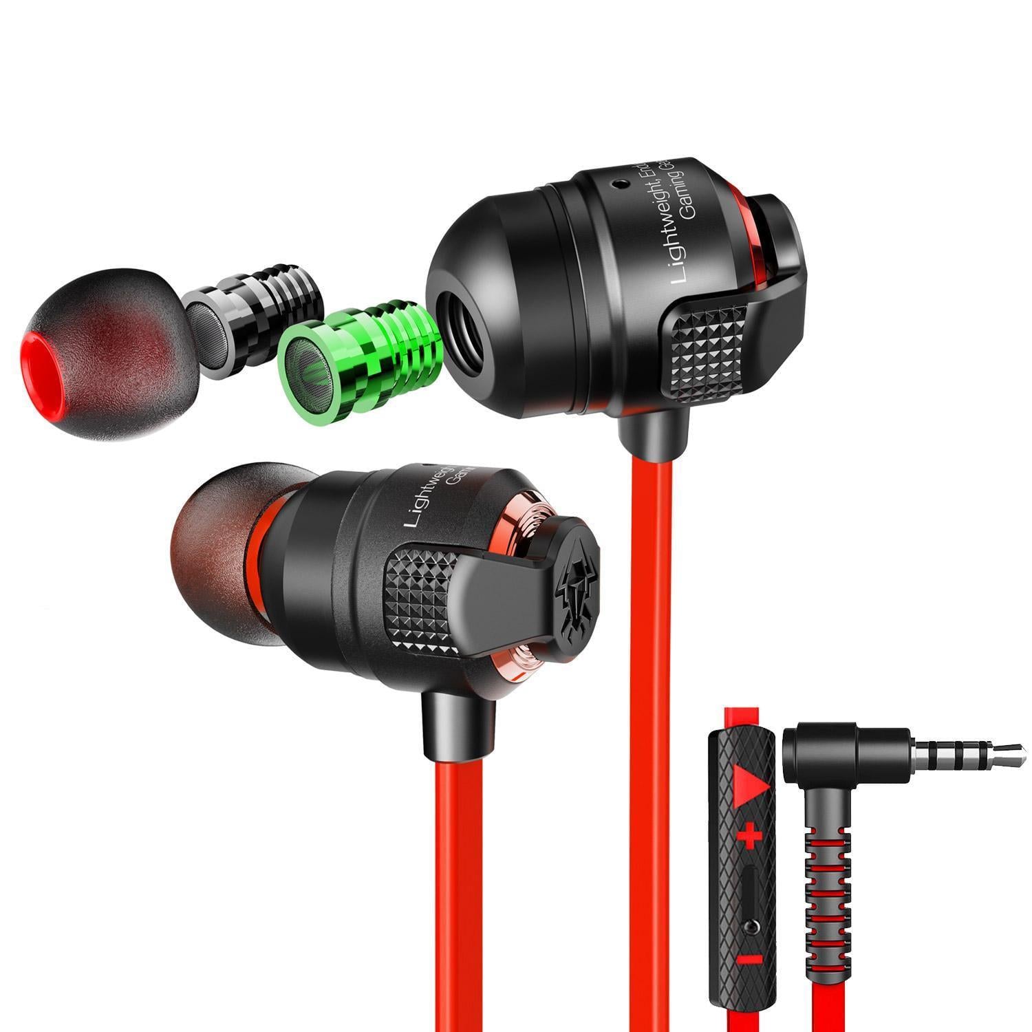 Наушники игровые проводные Plextone G23 с микрофоном 1,2 м Red