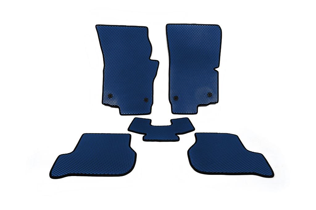 Килимки EVA Digital Designs для Seat Leon 2005-2012 рр. етилвінілацетат Синій