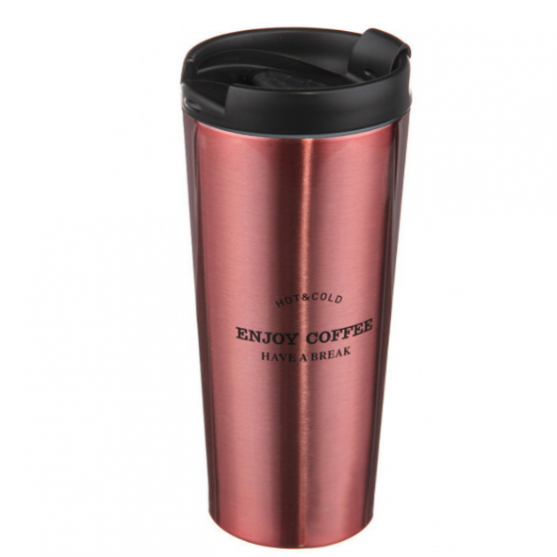 Термокружка FL-1622 450 мл Розовый