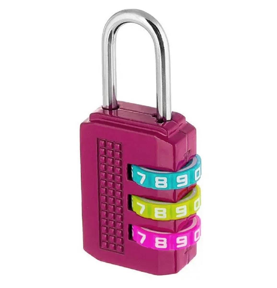 Замок навісний з кодом 23 мм Фіолетовий (Z-16-62-F)