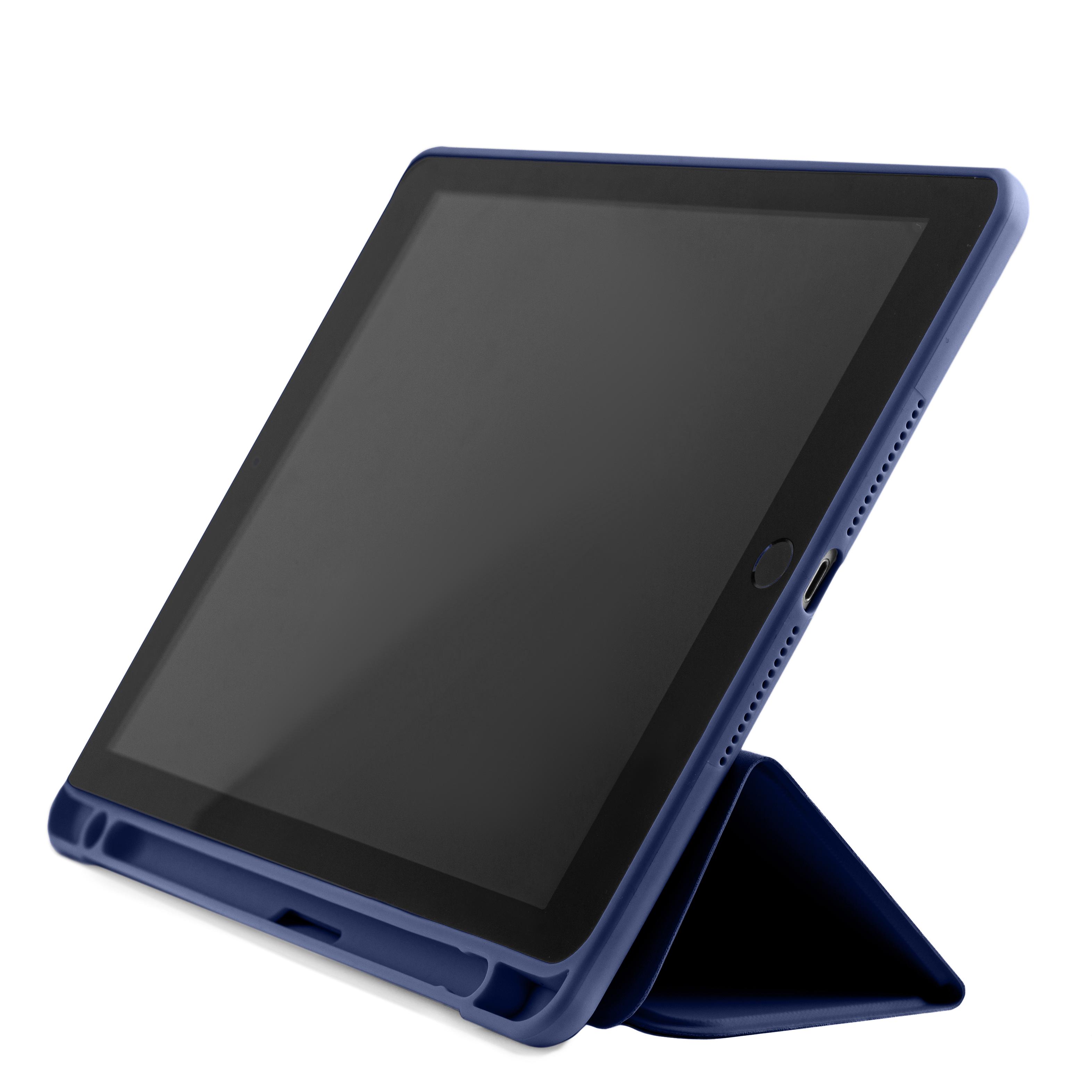 Чохол захисний CUTANA Smart Case для iPad 9 10,2" з отвором для олівця 2021 Dark blue - фото 2