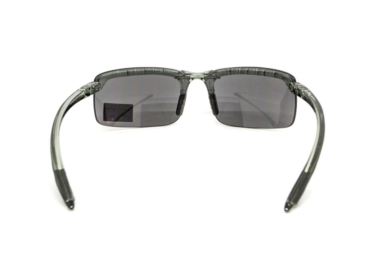 Очки защитные Global Vision Wheelin Crystal зеркальные Серый в серой полупрозрачной оправе (69962426490402) - фото 5 Очки защитные Global Vision Wheelin Crystal зеркальные Серый в серой полупрозрачной оправе (69962426490402) - фото 5