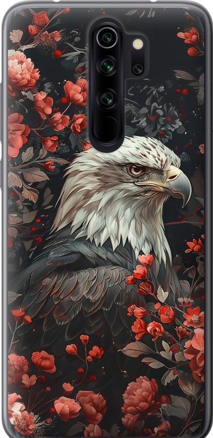Чехол на Xiaomi Redmi Note 8 Pro Цветочный страж (6102t-1783-42517)