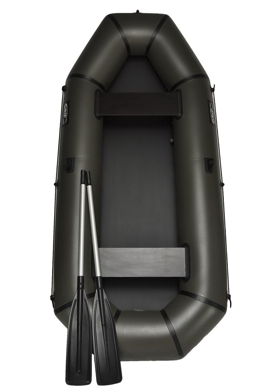 Лодка надувная двухместная Grif boat GH-270 пвх