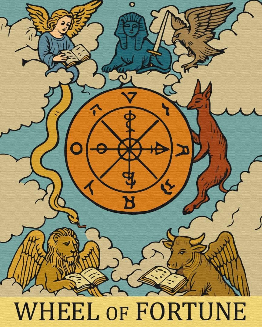 Картина по номерам Brushme Колесо Фортуны 40x50 см (BS54549) Картина по номерам Brushme Колесо Фортуны 40x50 см (BS54549)