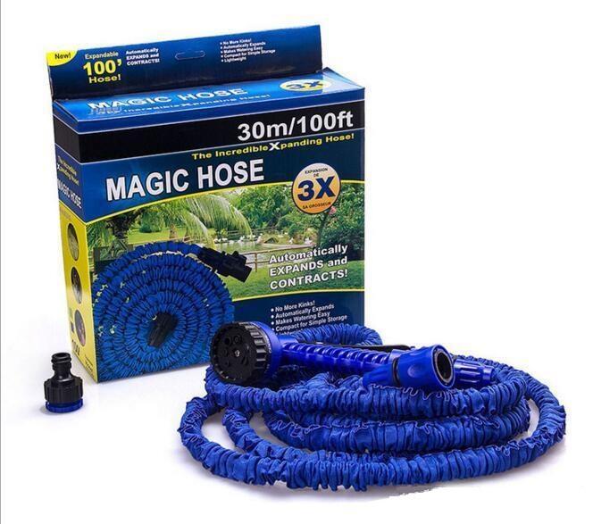 Шланг садовый Magic Xhose растягивающийся 30 м (jm30) - фото 2 Шланг садовый Magic Xhose растягивающийся 30 м (jm30) - фото 2