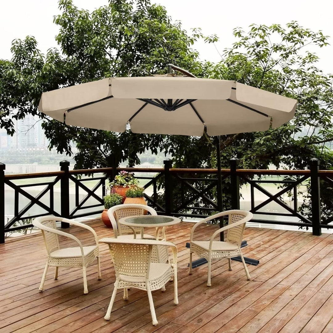 Зонтик садовый Di Volio EMPOLI 300 см Бежевый (2028) - фото 13 Зонтик садовый Di Volio EMPOLI 300 см Бежевый (2028) - фото 13