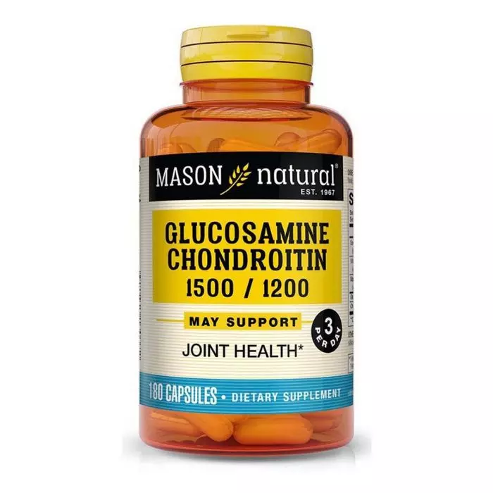 Витамины рыбий жир 1500/1200 Glucosamine Chondroitin Mason Natural 180 шт. (MAV13037)