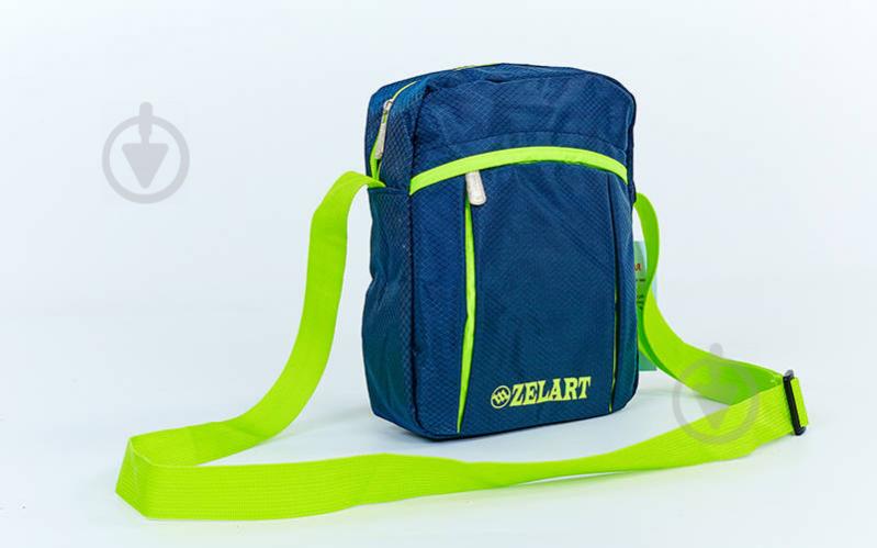 Сумка вертикальная planeta-sport через плечо 23х18х7,5см Zelart GA-5741 Темно-синий