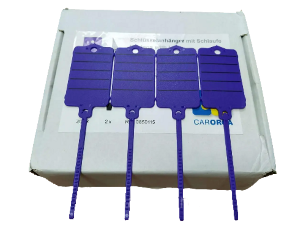 Бирки для ключей LOOP HARD Фиолетовый