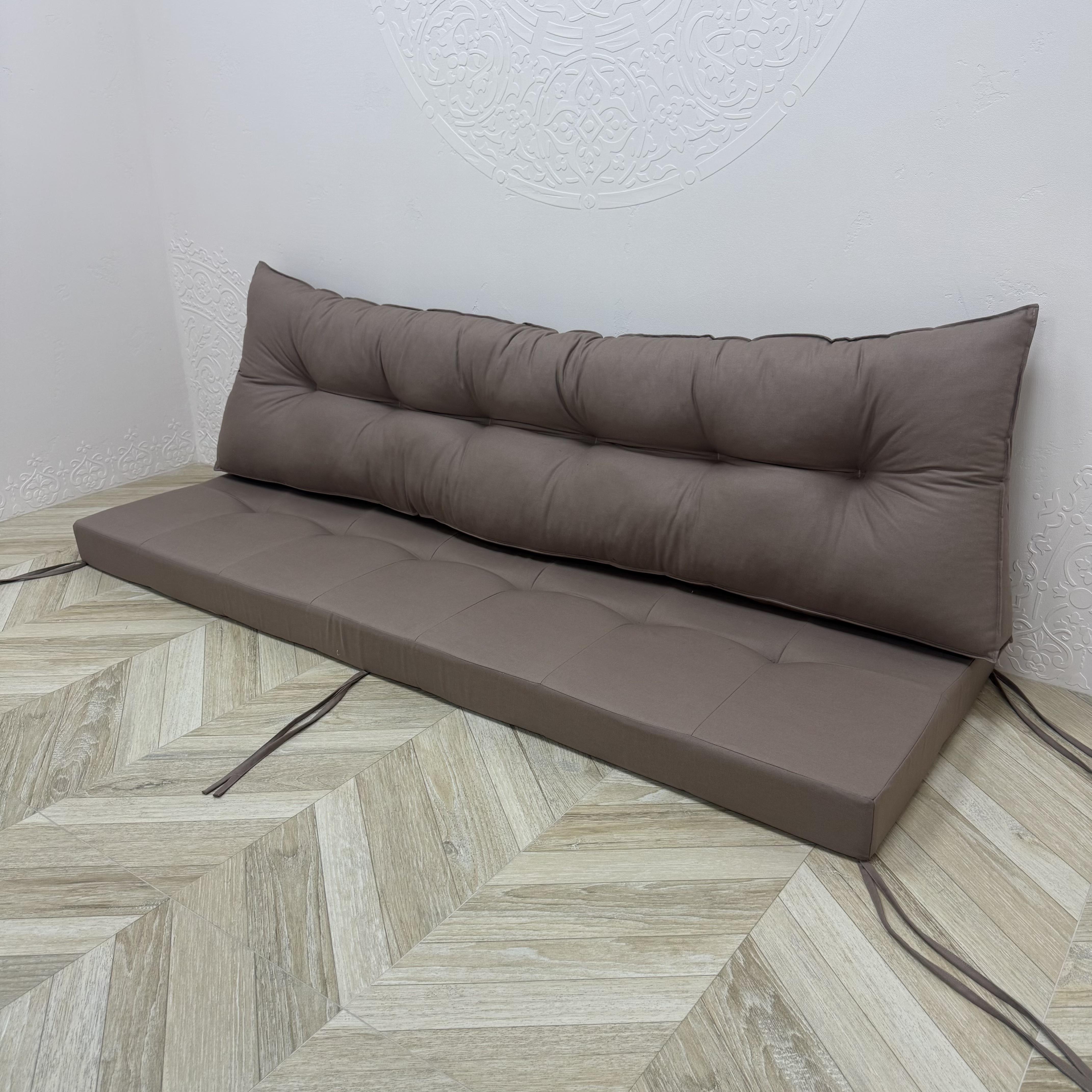 Комплект матрасов со стяжкой Comfort Home на поддоны/качели/каркасы/садовую мебель панама 160х60х40х8 см