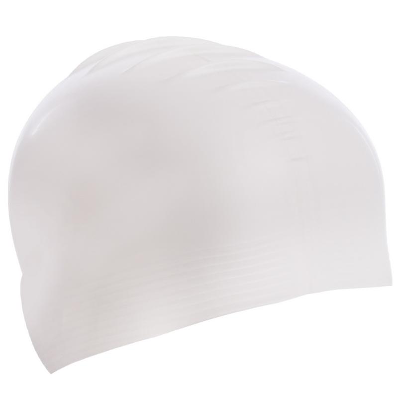 Шапочка для плавання для дорослих MadWave SOLID M056501 латексна Білий (M056501_Белый) - фото 2 Шапочка для плавання для дорослих MadWave SOLID M056501 латексна Білий (M056501_Белый) - фото 2