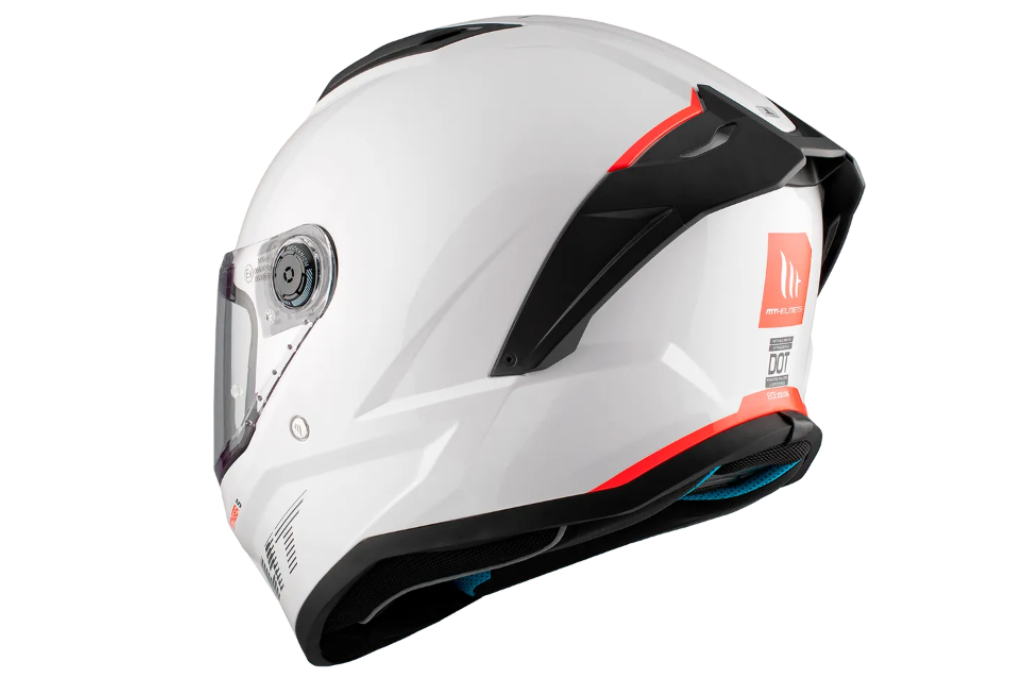 Мотошлем MT HELMETS Stinger 2 A0 Solid 2XS Gloss White - фото 3