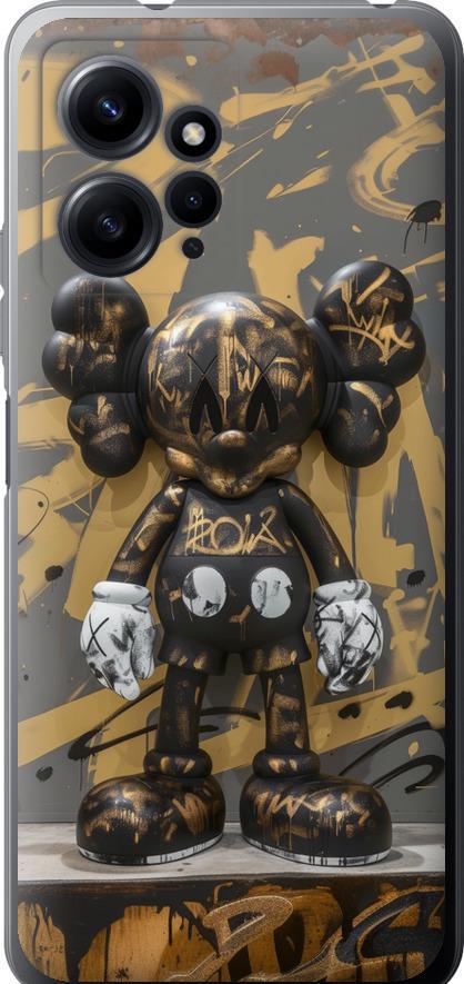 Чехол на Xiaomi Redmi Note 12 4G Bronze kaws (6097u-3021-42517)