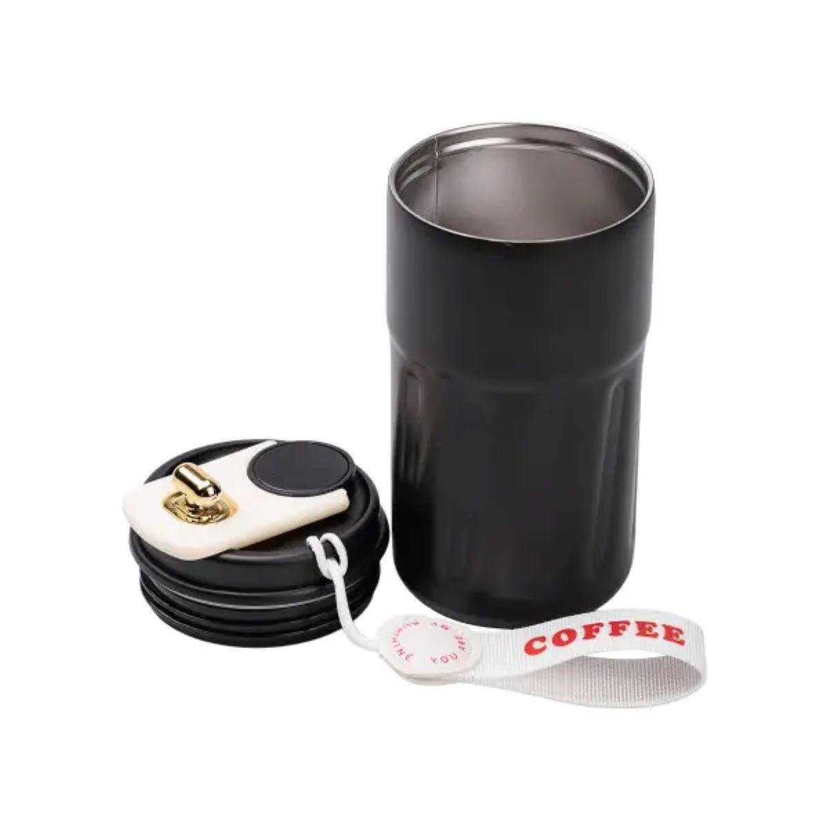 Термокухоль Coffee HP-14-10B з датчиком температури 500 мл Чорний (A-033258) - фото 4 Термокухоль Coffee HP-14-10B з датчиком температури 500 мл Чорний (A-033258) - фото 4