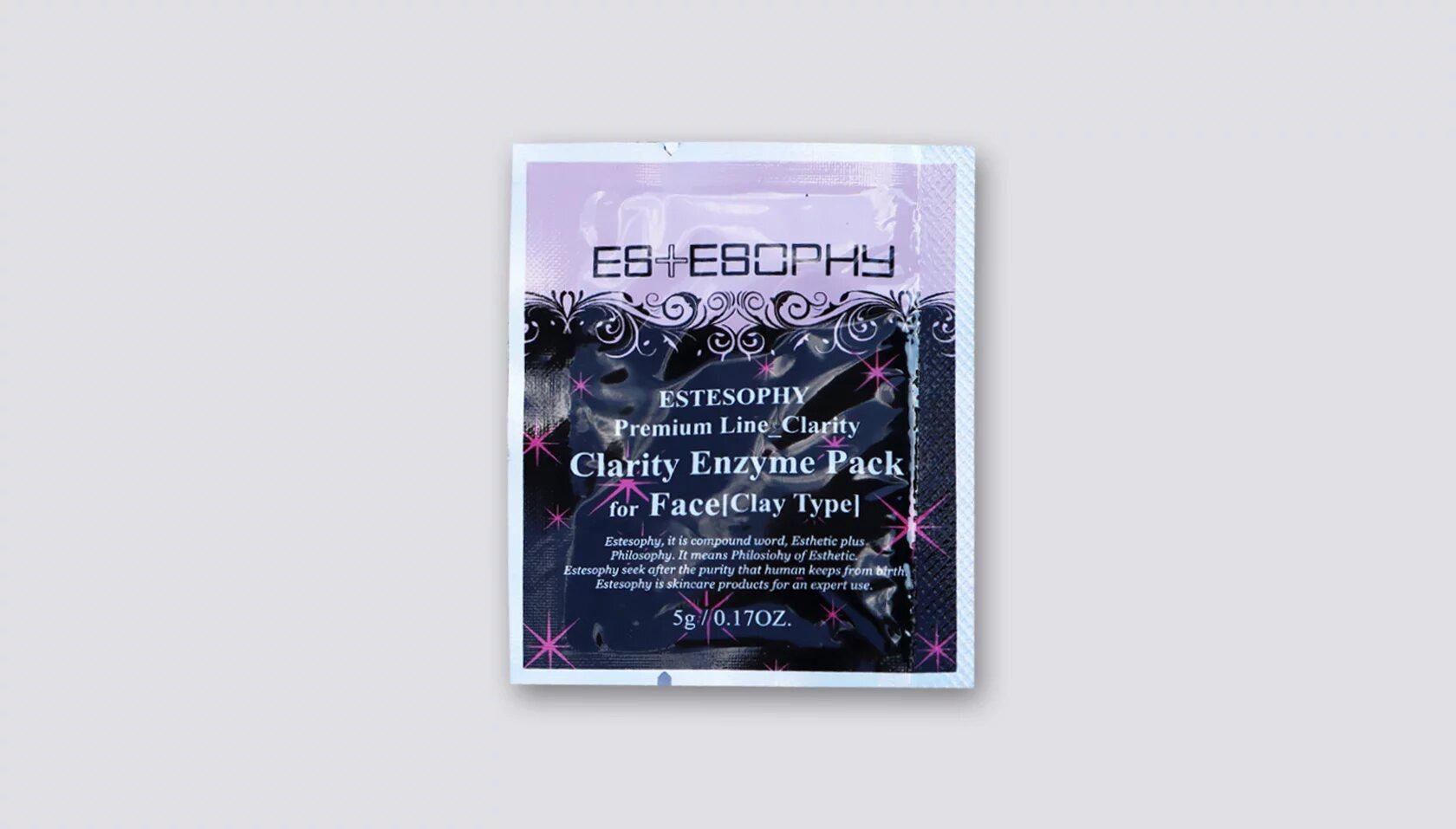 Маска для лица глубокого очищения с энзимом Estesophy Premium Line Clarity Enzyme Pack for Face 1 шт. (1201196134)