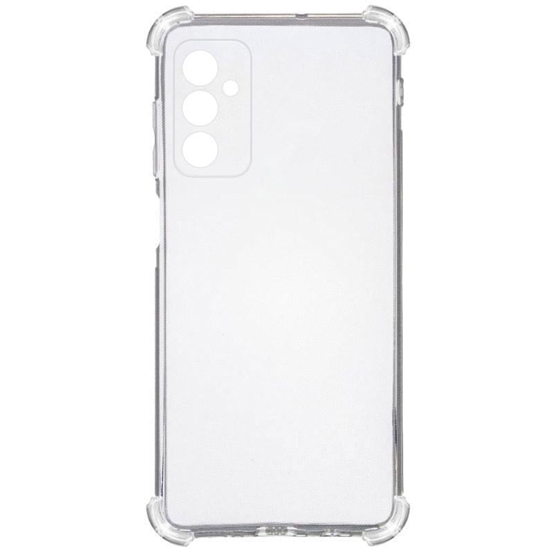 Противоударный TPU чехол GETMAN Ease logo усиленные углы Full Camera для Samsung Galaxy A05s Бесцветный (прозрачный)