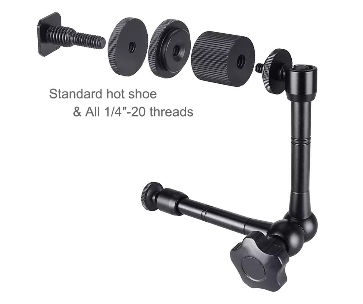 Кронштейн шарнирный Magic Arm 28 см Black (26568913) - фото 6