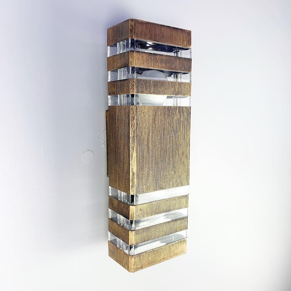 Світильник вуличний настінний на 2 лампочки Застаріле золото (8024-2W BG) - фото 1 Світильник вуличний настінний на 2 лампочки Застаріле золото (8024-2W BG) - фото 1